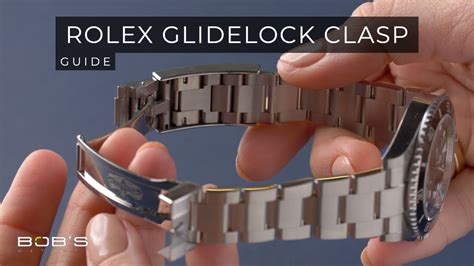 when did rolex glide lock come out|rolex glidelock how to use.